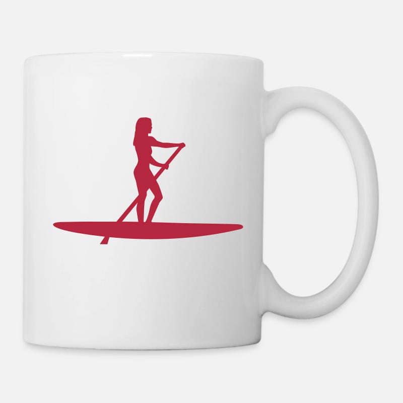 Stand up paddling - Tasse - Weiß