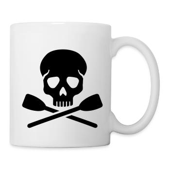 Rudern - Tasse - Weiß - Rechts