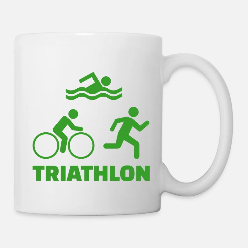 Triathlon - Mug blanc - blanc