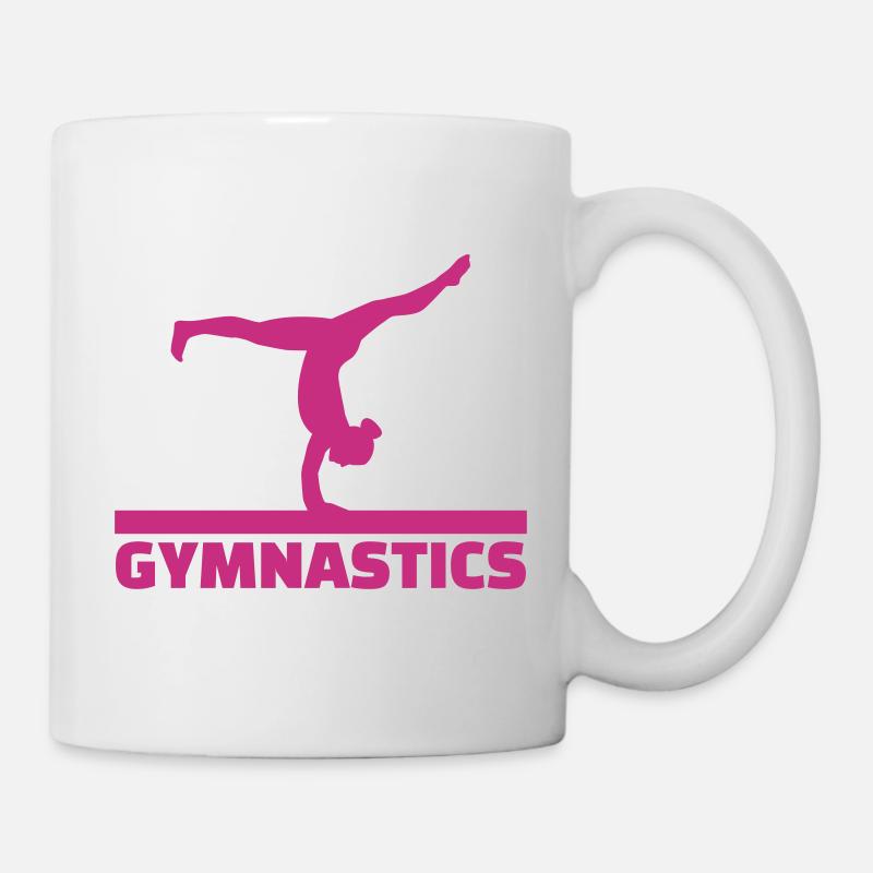 Turnen - Tasse - Weiß