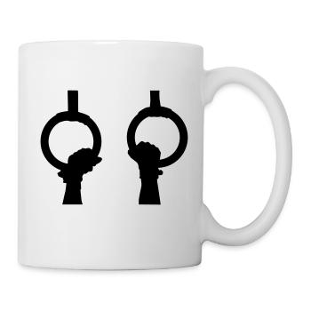 Turnen - Tasse - Weiß - Rechts