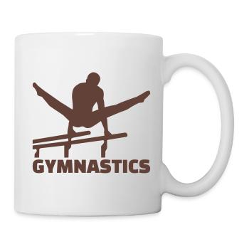 Turnen - Tasse - Weiß - Rechts