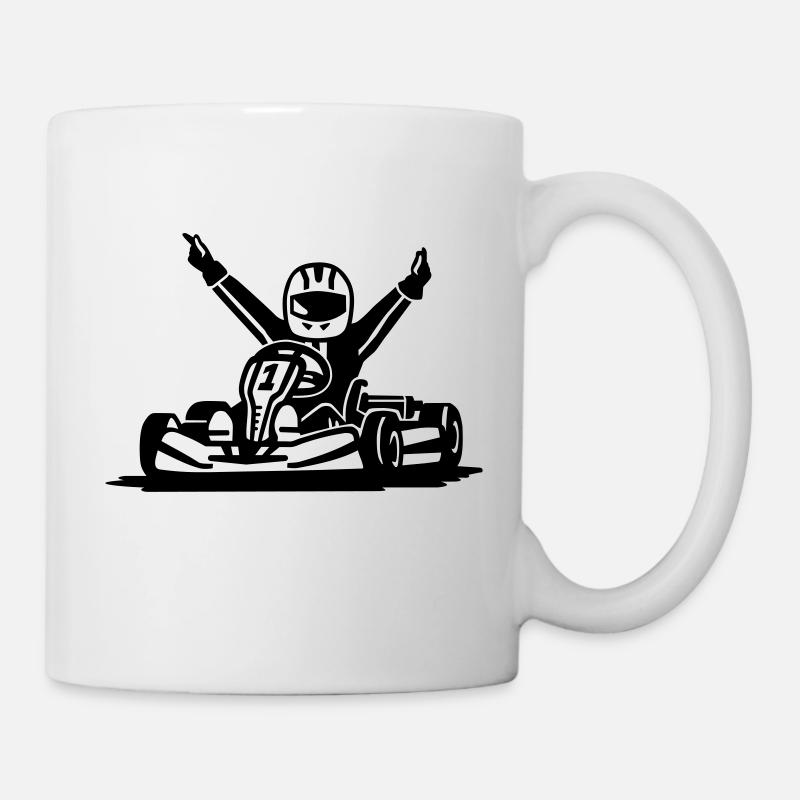 Kart - Mug blanc - blanc
