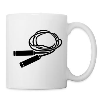 Jump rope - Mug - white - Right
