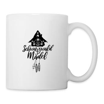 Schwarzwaldmädel - Tasse - Weiß - Rechts