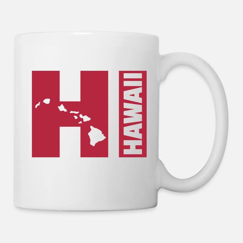 Hawaii - Tasse - Weiß