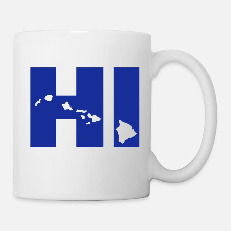 Hawaii - Tasse - Weiß