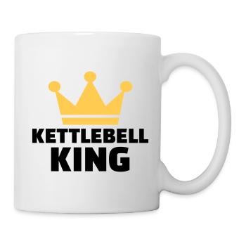 Kettlebell King - Mug - white - Right