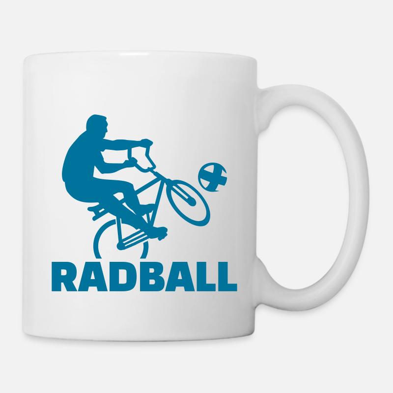 Radball - Tasse - Weiß