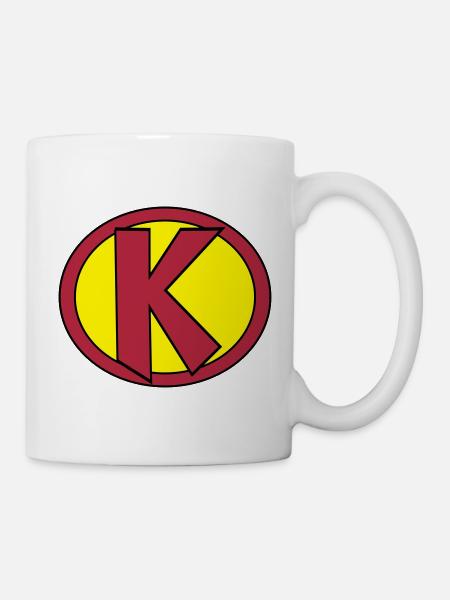 Super, Superheld, Superheldin, Hero, K - Tasse - Weiß