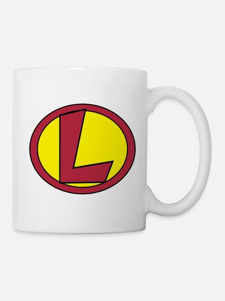Super, Superheld, Superheldin, Hero, L - Tasse - Weiß