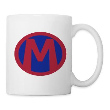 Super, Superheld, Superheldin, Hero, M - Mug blanc - blanc - Droite