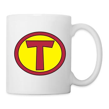 Super, Superheld, Superheldin, Hero, T - Mug - white - Right