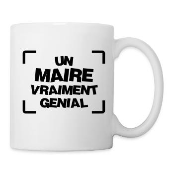 Maire / Mairie / Politique / Ville / Elections - Mug blanc - blanc - Droite
