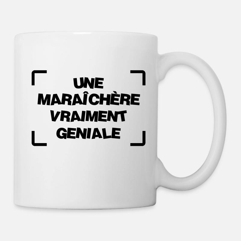 Jardinier / Maraîcher / Maraichère / Paysan - Mug blanc - blanc