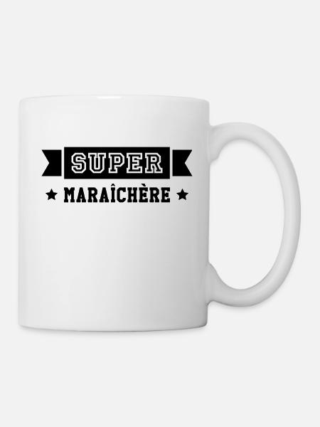 Jardinier / Maraîcher / Maraichère / Paysan - Mug blanc - blanc