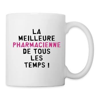 Pharmacien / Pharmacienne / Pharmacie / Médecin - Mug blanc - blanc - Droite