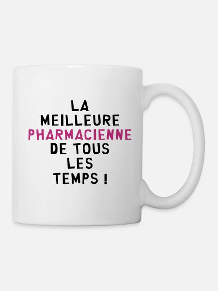 Pharmacien / Pharmacienne / Pharmacie / Médecin - Mug blanc - blanc