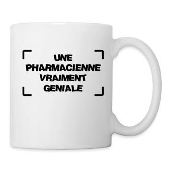 Pharmacien / Pharmacienne / Pharmacie / Médecin - Mug blanc - blanc - Droite