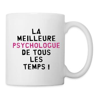 Psy / Psychanalyste / Psychiatre / Psychologue - Mug blanc - blanc - Droite