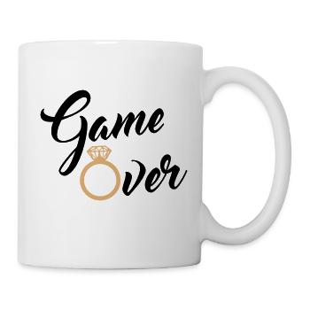 game over - Tasse - Weiß - Rechts
