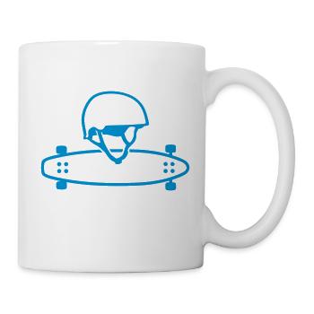 Longboard - Mug - white - Right
