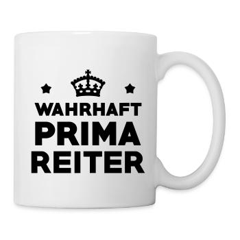 Reiten Reiter Reiterin Pferd Pferde Pony Western - Tasse - Weiß - Rechts
