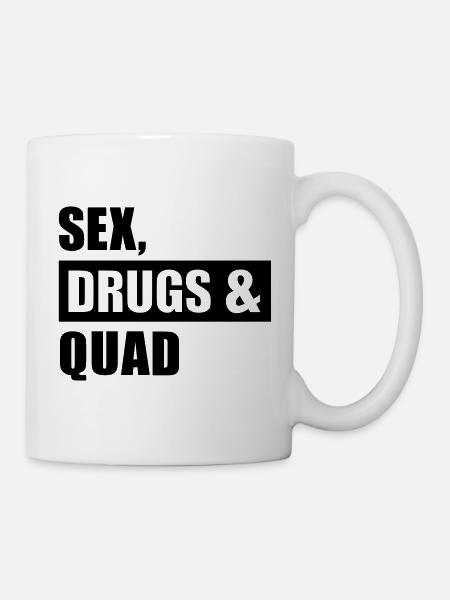 Quad - Tasse - Weiß