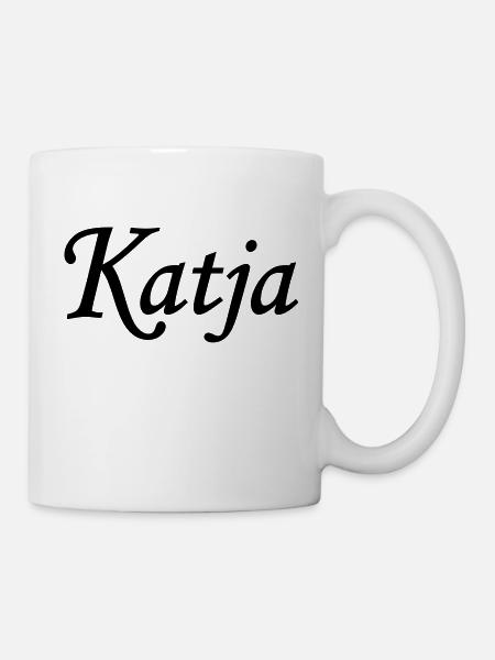 katja - Tasse - Weiß