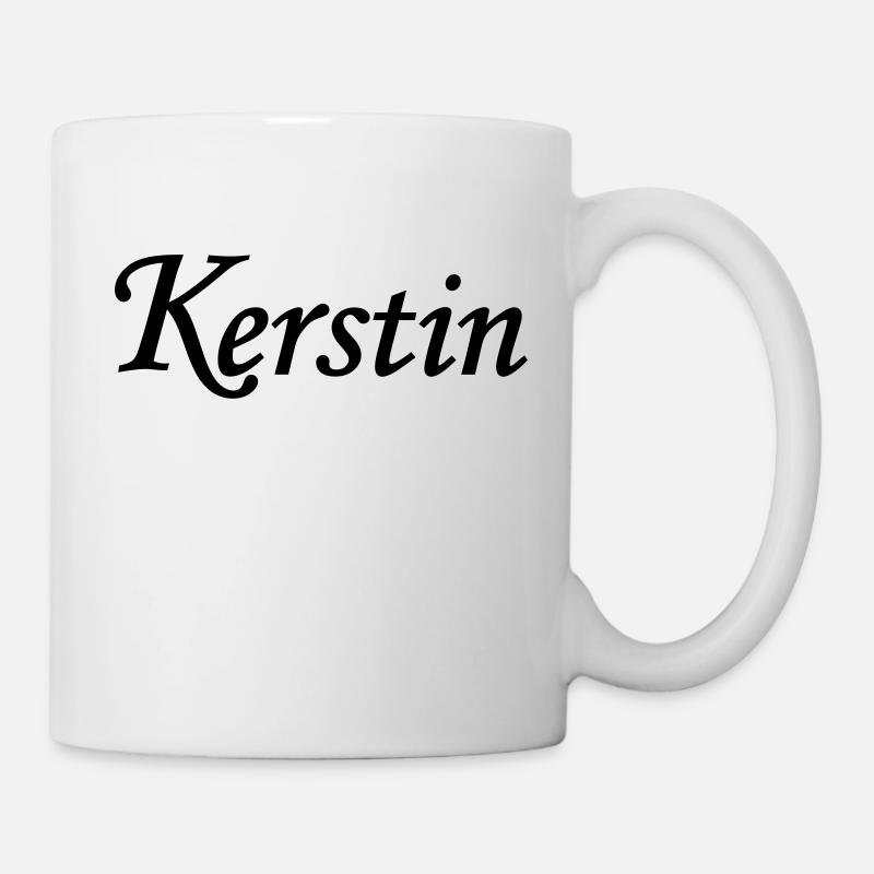 kerstin - Tasse - Weiß