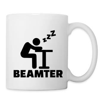 Beamter - Tasse - Weiß - Rechts