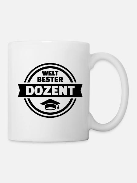 Dozent - Tasse - Weiß