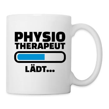 Physiotherapeut - Tasse - Weiß - Rechts