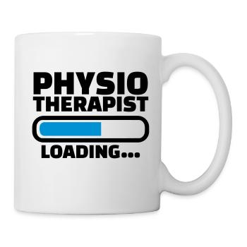 Physiotherapeut - Tasse - Weiß - Rechts
