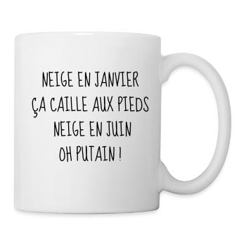 Humour - Drôle - Blague - Rire - Fun - Cool - Mug blanc - blanc - Droite