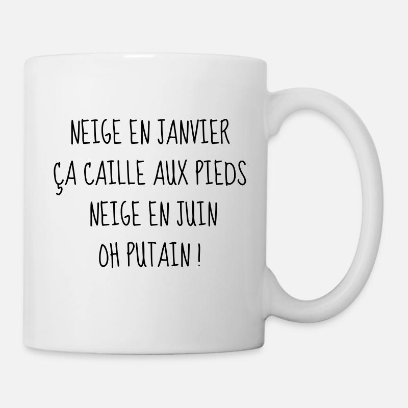 Humour - Drôle - Blague - Rire - Fun - Cool - Mug blanc - blanc