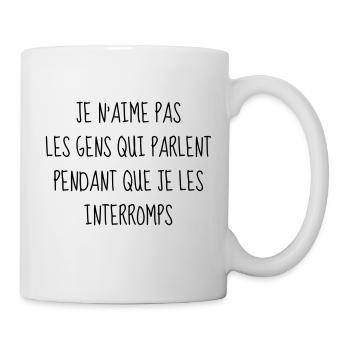 Humour - Drôle - Blague - Rire - Fun - Cool - Mug blanc - blanc - Droite