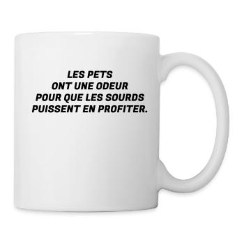 Humour - Drôle - Blague - Rire - Fun - Cool - Mug blanc - blanc - Droite