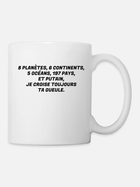 Humour - Drôle - Blague - Rire - Fun - Cool - Mug blanc - blanc