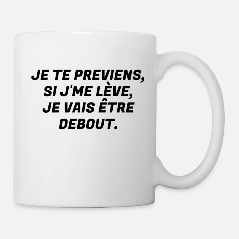 Humour - Drôle - Blague - Rire - Fun - Cool - Mug blanc - blanc