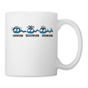 drei Musen - Tasse - Weiß - Rechts