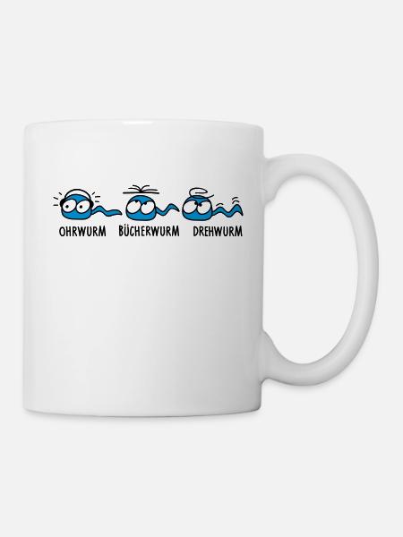 drei Musen - Tasse - Weiß