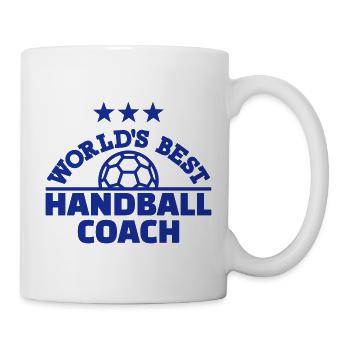 Handball coach - Mug - white - Right