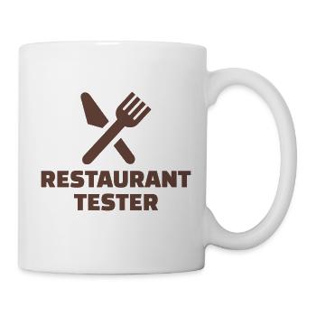 Restaurant Tester - Tasse - Weiß - Rechts