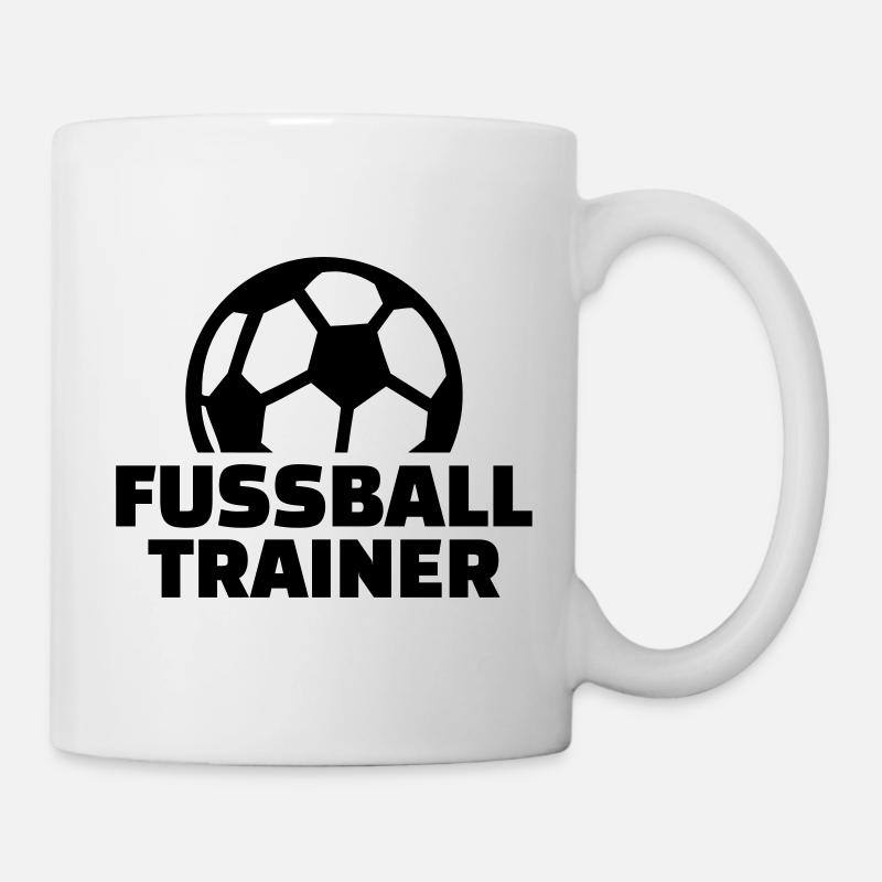 Fußball - Tasse - Weiß