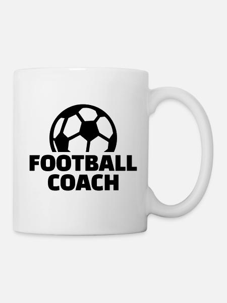 Football coach - Mug blanc - blanc