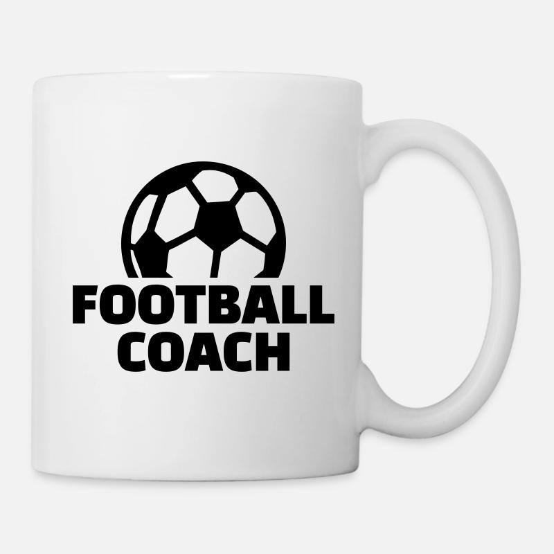Fußball - Tasse - Weiß