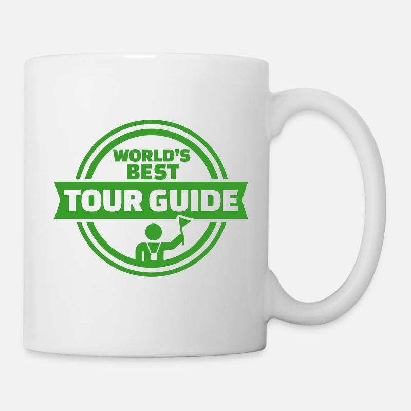 Reiseleiter - Tasse - Weiß