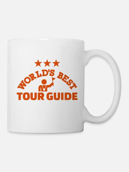 Reiseleiter - Tasse - Weiß