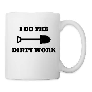 Garden - Gardener - Gardening - Green - Nature - Tasse - Weiß - Rechts